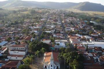 vista aérea de são pedro sp